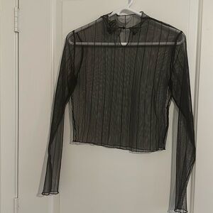 Mesh long sleeved top | size M | Forever 21